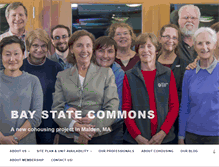 Tablet Screenshot of baystatecommons.org